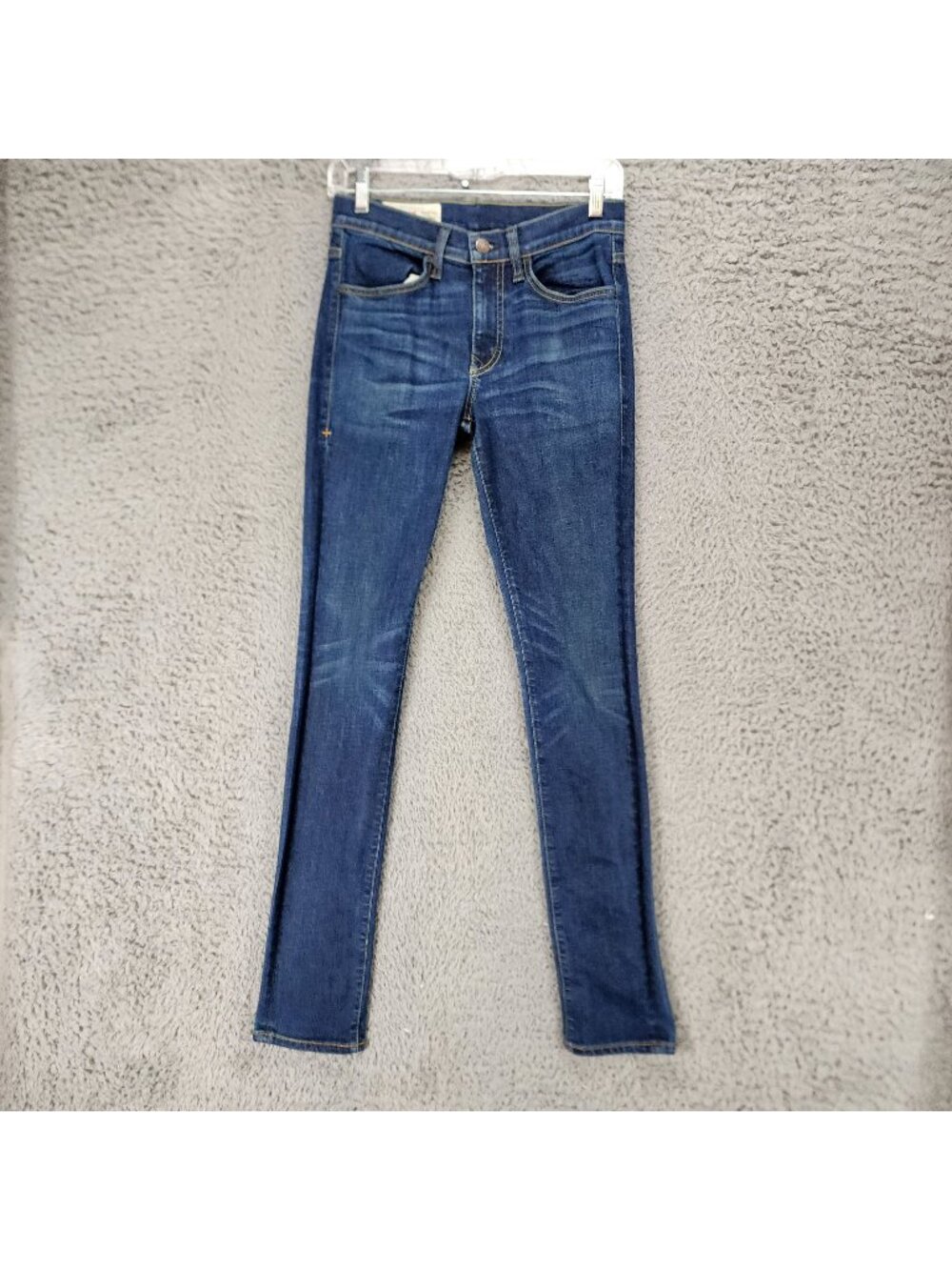 Imogene + Willie Jeans Womens 25 Blue Stretch Denim Imogene Slim Selvedge *Read*